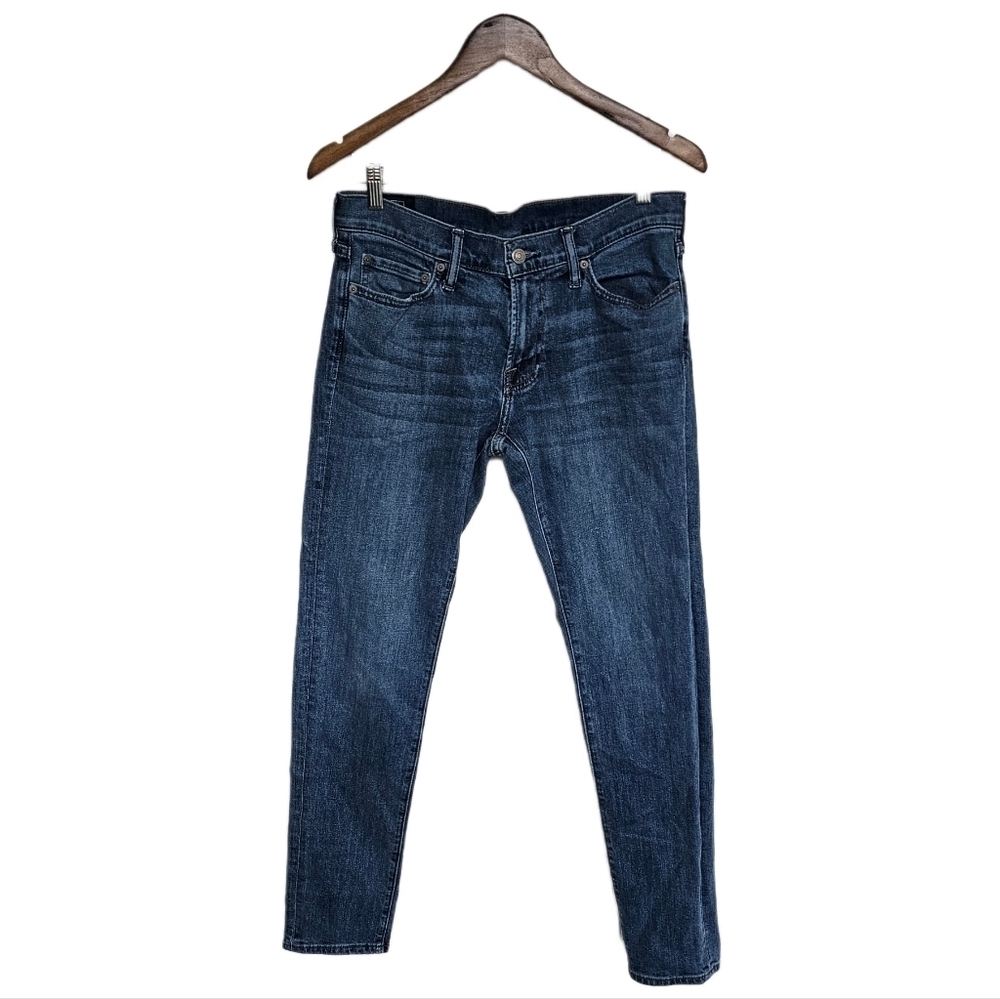 Abercrombie & Fitch Felix Super Slim Stretch blue denim jeans size 30/32